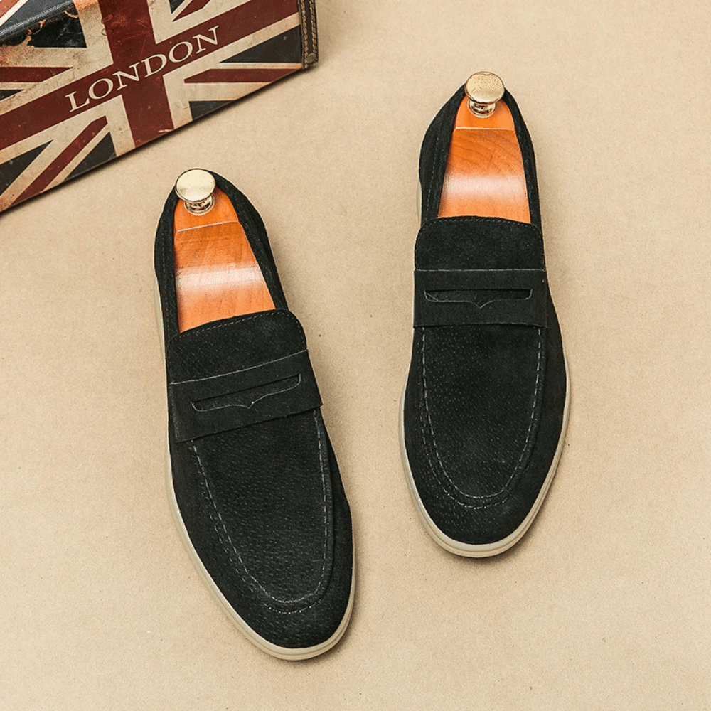 Leather Moccasin Loafer for Men Liverpool Valmont