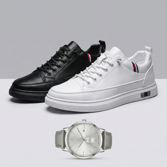 Elegant orthopedic sneakers + Elegant Watch