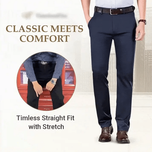 [BUY 1, GET 2] FlexElegance - Men's High Stretch Straight Fit Pants