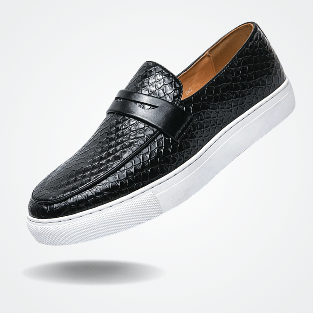 Leather Moccasin Slip On for Men Toulon Valmont
