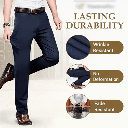 [BUY 1, GET 2] FlexElegance - Men's High Stretch Straight Fit Pants