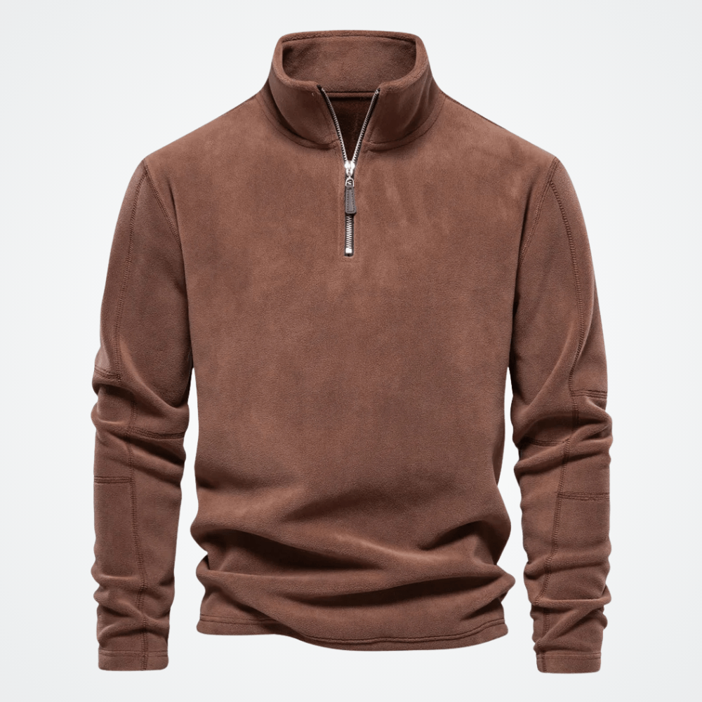 Men's Hoodie with High Collar Tromsø Valmont