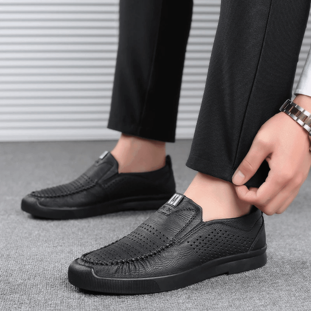 Men's Leather Moccasins Milan Valmont