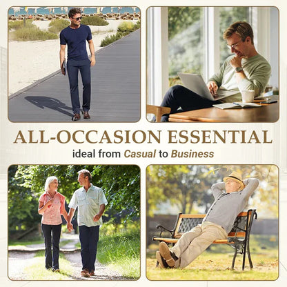 [BUY 1, GET 2] FlexElegance - Men's High Stretch Straight Fit Pants