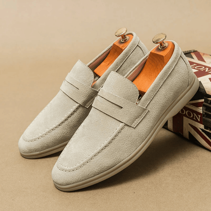 Leather Moccasin Loafer for Men Liverpool Valmont