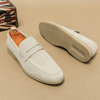 Leather Moccasin Loafer for Men Liverpool Valmont
