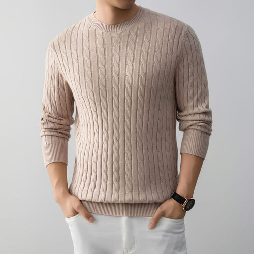ST. MORITZ Cable Sweater