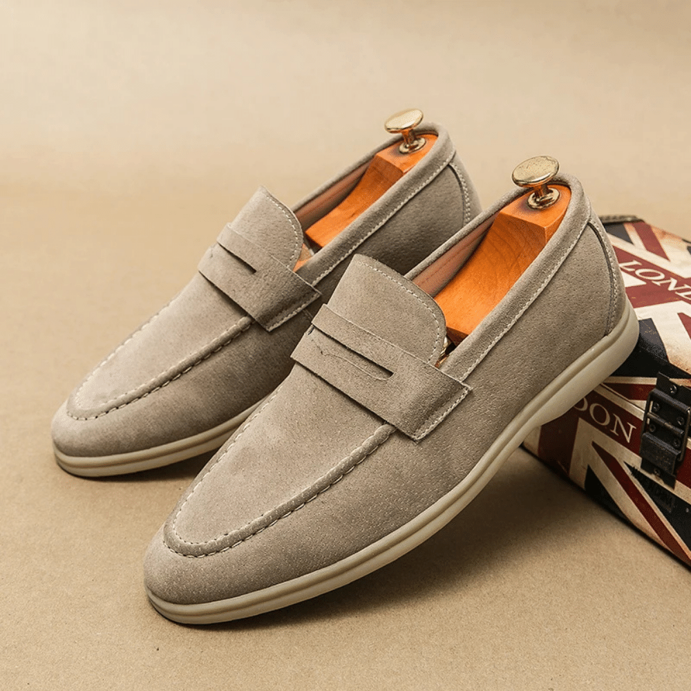 Leather Moccasin Loafer for Men Liverpool Valmont