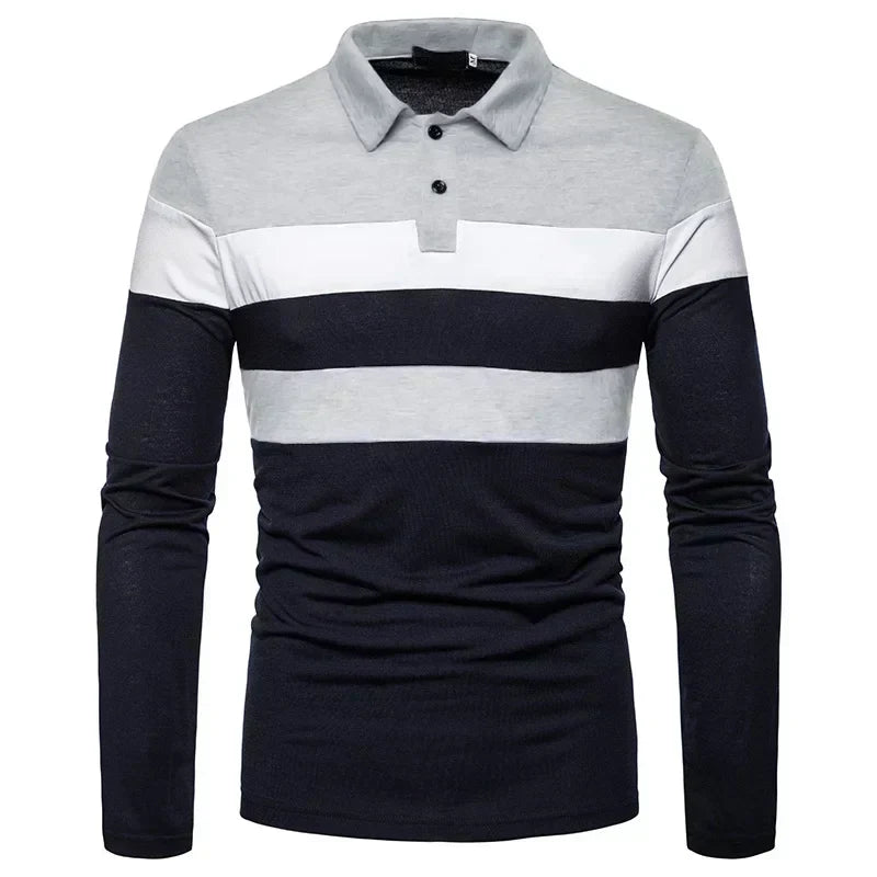 Men's Long Sleeve Polo Shirt Slingint Valmont